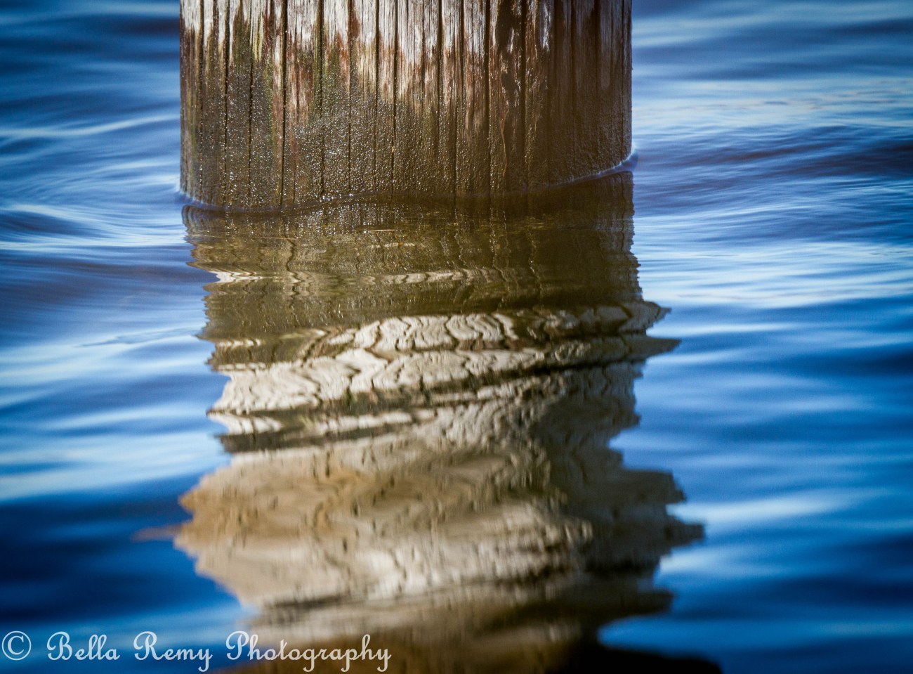 Reflection of a Piling