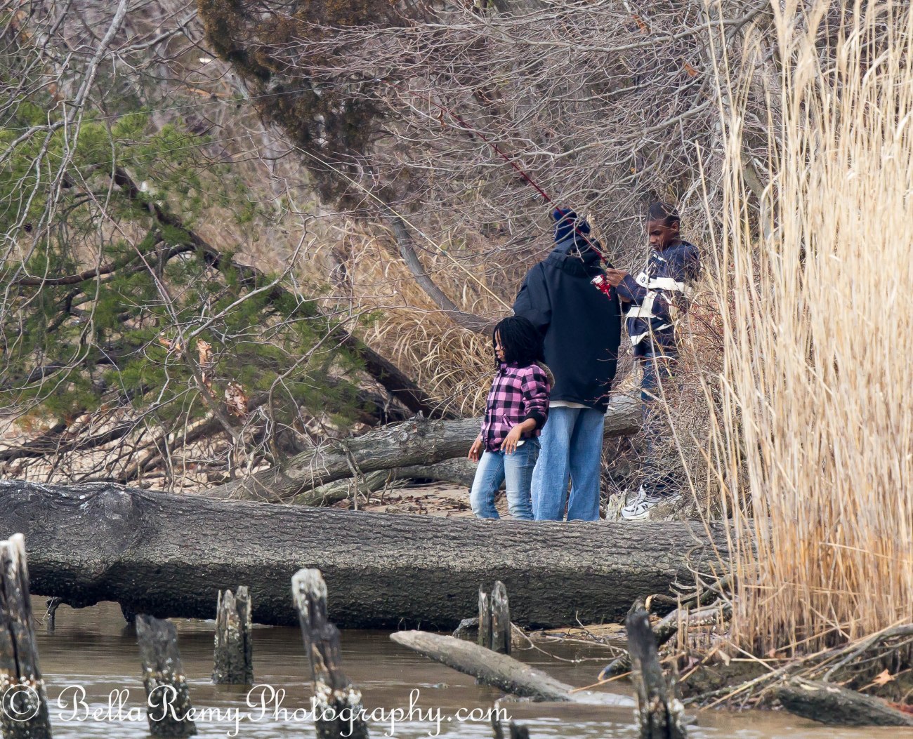 Fishing for yellow perch